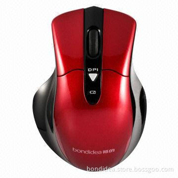 New Wireless Mouse with Double-channel Communication Technology, Super Anti-interference